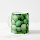Mok verse groene olijven (Voorkant links)