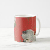 Mok Vintage Kerstmis Kittens (Voorkant rechts)