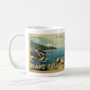 Mok Vintage Travel meer Tahoe Coffee
