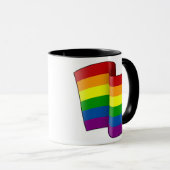 Mok vliegende regenboogpride (Voorkant rechts)