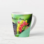 Mok vlinder Moederdag latte (Rechterhoek)