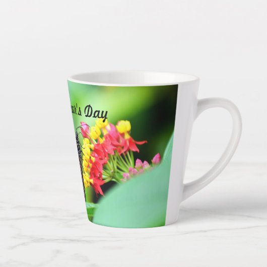 Mok vlinder Moederdag latte (Rechts)