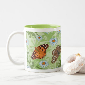 Mok “Vlinders & Madeliefjes” Plattelandcollectie