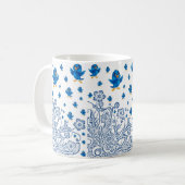 Mok vogels (Voorkant links)