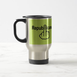 Mok vogels die republikeinen uitstrooien