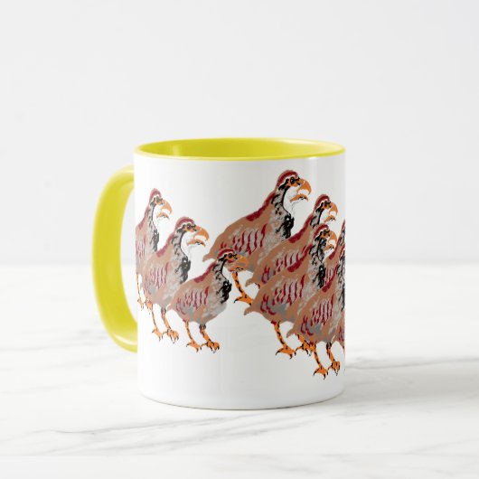 Mok: Vogels van een veer Mok (Voorkant links)