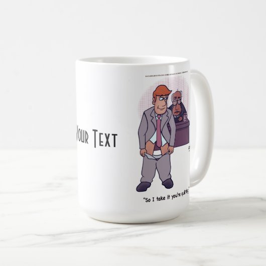 Mok voor afkeuring (Voorkant rechts)