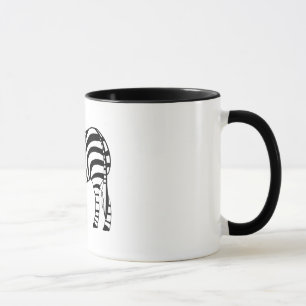 Mok voor afspeelbare Zebra