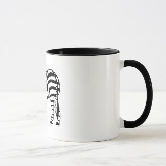 Mok voor afspeelbare Zebra (Rechts)