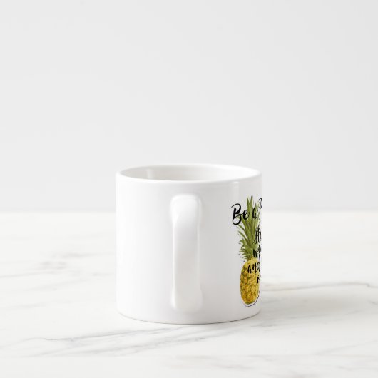 Mok voor ananas (Achterkant)