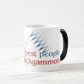 Mok voor backgammon morphing (Voorkant rechts)