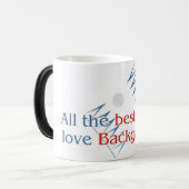 Mok voor backgammon morphing (Voorkant links)