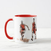 Mok voor basketbal (Links)