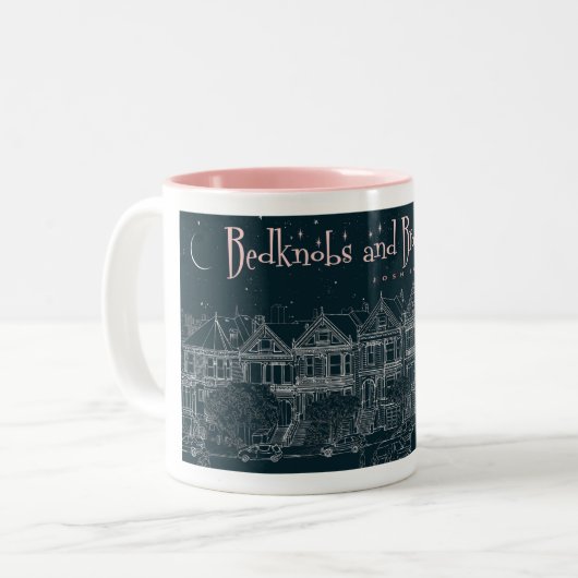 Mok voor beddengoed en broomstokjes (Voorkant links)