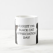 Mok voor Black Cat Appreciation Day (Center)
