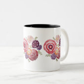 Mok voor blokschilderende Bouquet-koffie (Voorkant rechts)