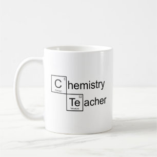 Mok voor chemieonderwijzers koffie