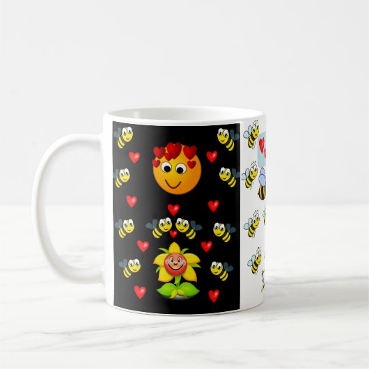 Mok voor chocolade voor hommelbruine hommel (Links)