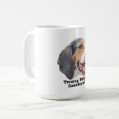 Mok voor de behandeling van Walker Coonhound (Voorkant links)