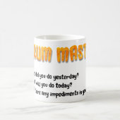 Mok voor de hoofdherinnering van scrum (Center)