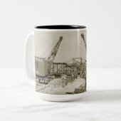 Mok VOOR DE NOORD-WEST ENGINEERING VAN CRANE SHOVE (Voorkant links)