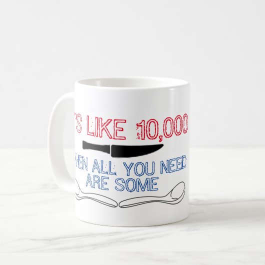 Mok voor duiven/lepels (Voorkant links)