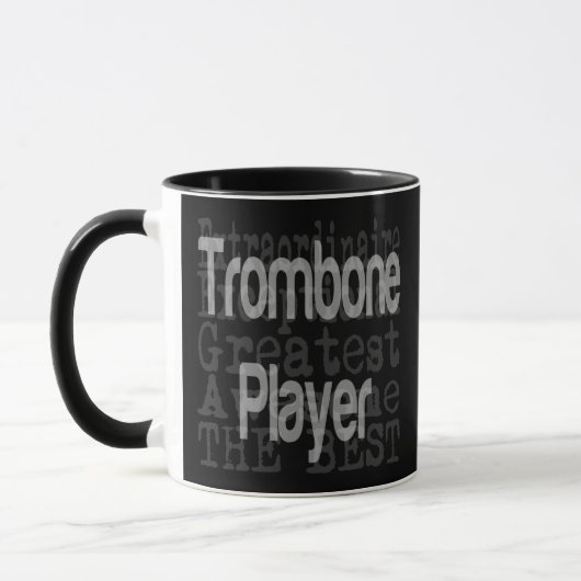 Mok voor externe trombone-speler (Links)