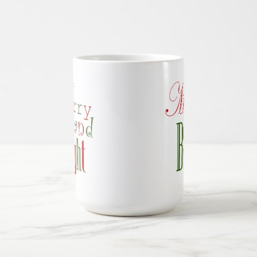Mok voor fijne kerst en heldere kerstkoffie (Center)