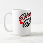 mok voor gelukkige Valentijnsdag (Links)