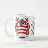 Mok voor gezinscrest van Rivera (Links)
