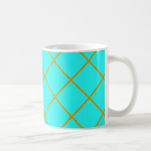 Mok voor goud en turquoise