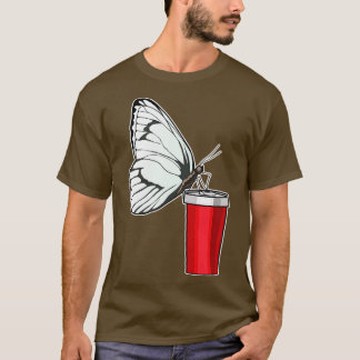 Mok voor het Drink van vlinder T-shirt