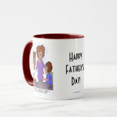 Mok voor huiswerkcombinatie (Voorkant links)