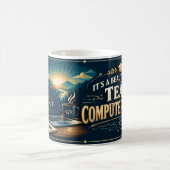 Mok voor informaticadocent, cadeau voor een mooie (Center)