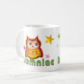 Mok voor Insomniac Owl Coffee (Voorkant links)