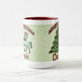 Mok voor kerst met unicorn Coffee (Midden)