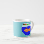 Mok voor kerstfeestvis (Voorkant rechts)