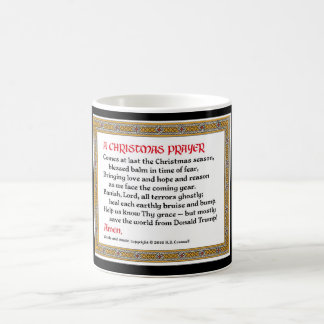 Mok voor kerstgebedden (Donald Trump)