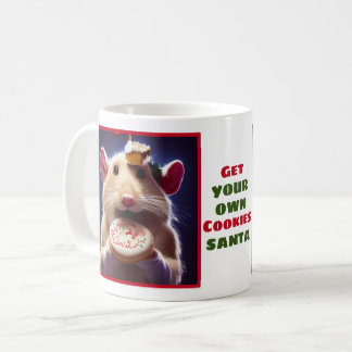 Mok voor kerstkoekjes-a-holic muis