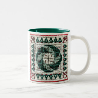 Mok voor kerstkruis