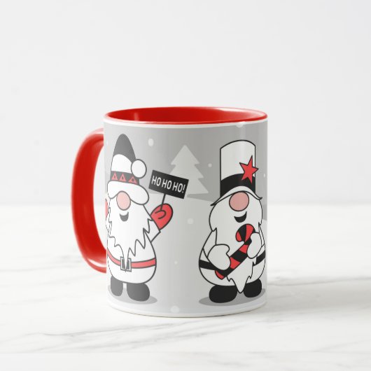 Mok voor kerstmis (Voorkant links)
