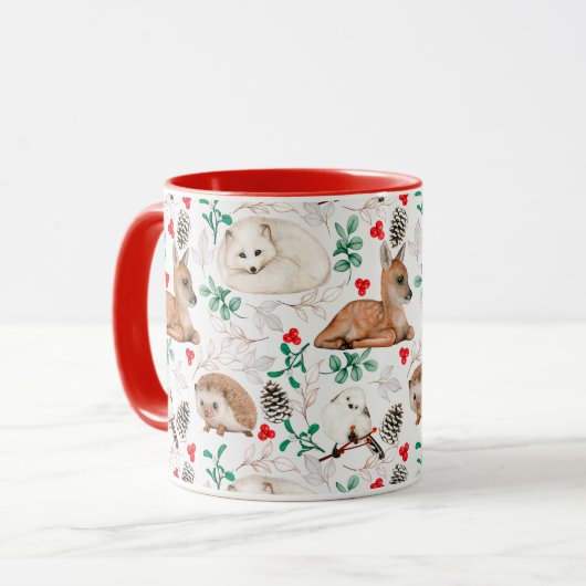 Mok voor kerstmis (Voorkant links)