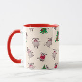 Mok voor kersttaarten (Links)