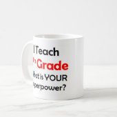 mok voor koffie van de vierde kwaliteit (Voorkant links)