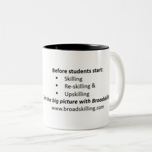 Mok voor loopbaangereedheid (Voorkant rechts)