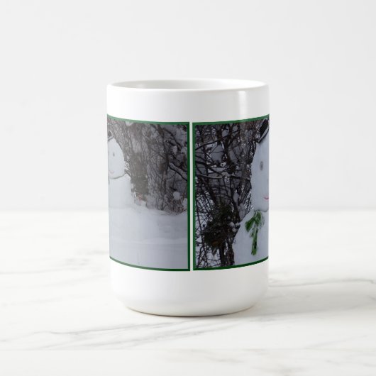 Mok voor Mannelijke Snowman Morphing (Midden)