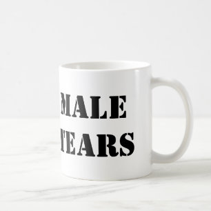 Mok voor mannelijke tranen koffie