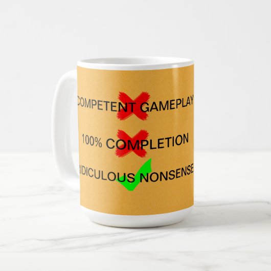 Mok voor normale mensen (Voorkant links)