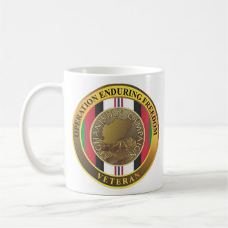 Mok voor OEF-koffie (Operation Enduring Freedom)