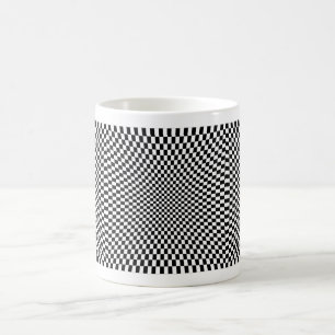 Mok voor optische illusie koffie